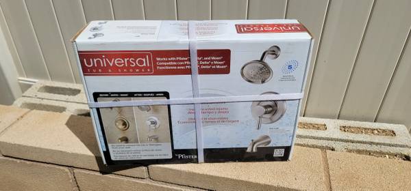 Tub & Shower Universal Trim Kit - NEW UNOPENED 1