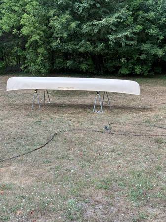 18’ Mad River Explorer fiberglass canoe 1