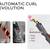 3) 100% NEW TYMO CURLPRO Automatic Curling Iron, Rotating Hair Curler 3 thumbnail