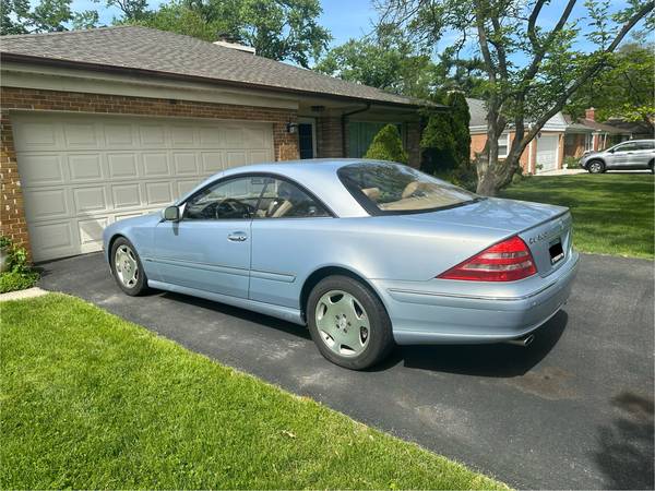 2002 Mercedes CL600 - $8,900 (Park Ridge)63618891548545121