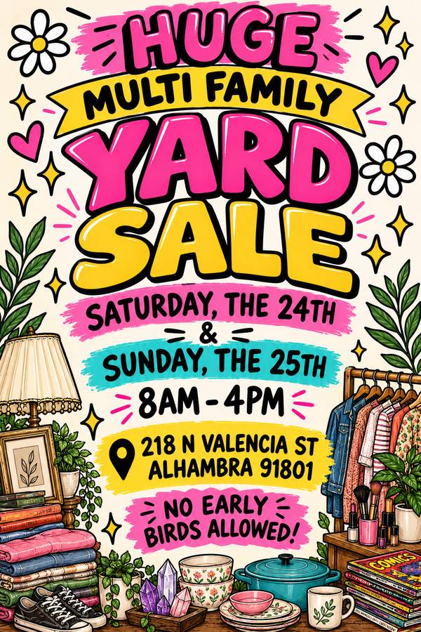 Photo 1 of 14 from HUGE multi-family yard sale!!!