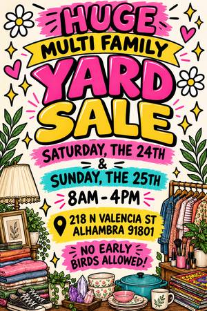 Yard sale photo