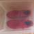 CLEAR SHOE STORAGE BOXES. MAGNETIC CLOSE. 2 boxes 6 thumbnail