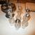 Vintage Caddy Cruet Glass Dispenser & Silver Set Very Beautiful 7 thumbnail