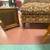 Upholstered Settee on Casters 4 thumbnail