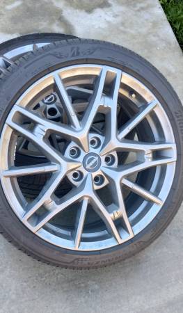 2024 LIKE NEW 19" WHEELS WITH LIKE NEW BRIDGESTONE TURANZA 235/40/19 T 1