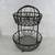 Kitchen Counter 2 Tier Loop &Latice Antique Black Steel Storage Basket 6 thumbnail