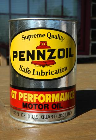 vintage Pennzoil GT Performance 20W/40 - business/commercial - by