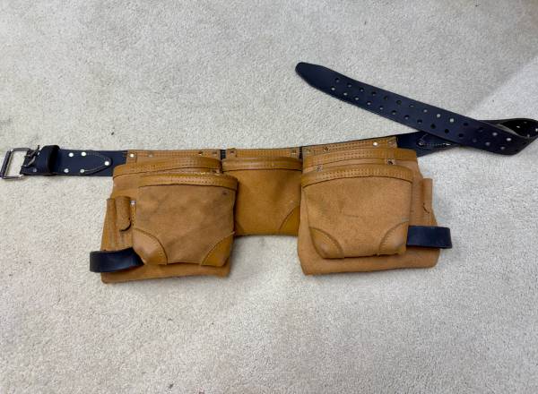 AWP leather carpenter tool belt 1