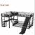 L-shaped bunk bed with slide, desk and shelves - NEW 2 thumbnail