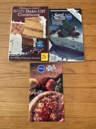 Vintage Pillsbury Cookbooks 1