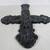 Decorative Cast Iron Vintage Ornate Wall Mount Heavy Cross 20" X 13" 10 thumbnail