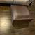 LIGNE ROSET Dark Chocolate LARGE WOVEN LEATHER Ottoman Coffee Table 5 thumbnail