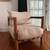Amber Lewis for Anthropologie Caillen Accent Chair With Leather + Wood 5 thumbnail