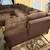 Dark Gray sectional sofa and ottoman excellent condition 2 thumbnail
