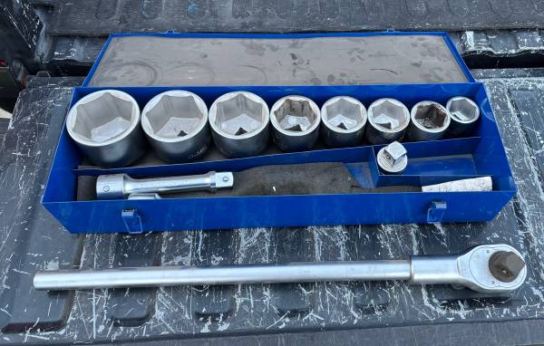 Expert 1” socket set/Rigid pipe wrench 1