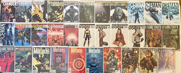 Miscellaneous Marvel Comic Book Lot 32 Issues Rogue Nightcrawler Etc. 1