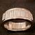 Size 8.5 Custom Men’s Platinum & Diamond Wedding Band 4 thumbnail