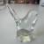 Liskeard Glass Clear Glass 3” Bird Ornament Paperweight 1 thumbnail