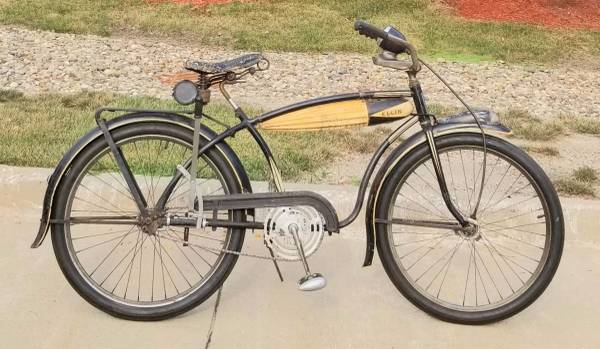 1937 Elgin Robin 2spd with speedo pod Rare Rare RARE antique bicycle 1
