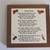 Kitchen Prayer Trivet or Wall Plaque Brand New 1 thumbnail