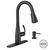 MOEN Essie Touchless Single-Handle Pull-Down Faucet in Matte Black 2 thumbnail