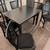 Black Extendable Dining Table + 6 Chairs 1 thumbnail