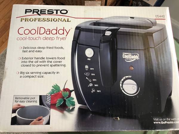 PRESTO PROFESSIONAL COOL DADDY DEEP FRYER 1