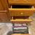 Solid oak secretary entertainment furniture 3 thumbnail