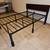 FULL SIZE HEAVY DUTY BED FRAME + SOLID WOOD HEADBOARD 1 thumbnail