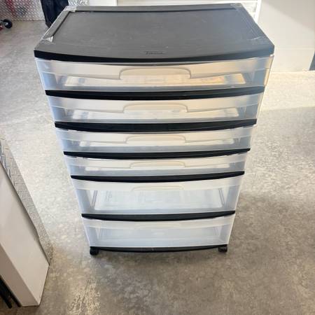 6 Drawer Rolling Storage 1