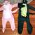 His + Hers Adult Plush Dinosaur Halloween Costumes 1 thumbnail