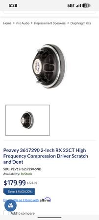 Peavey RX 22CT 1