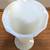 Lot of 7 Milk Glass Candy Dish, Bowls, Candleholders, Lamp 9 thumbnail