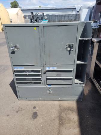 Adrian Steel Cargo Van Cabinet 1