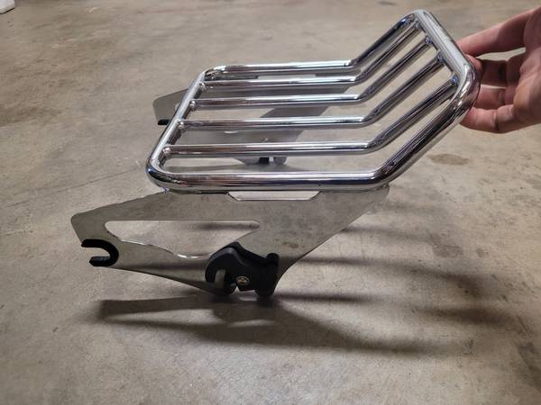 Harley Davidson two up luggage rack 1