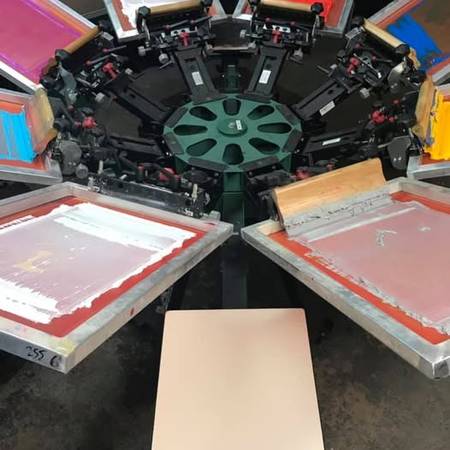 Complete Screen Printing Equipment Package – Vastex Press, Dryer, Expo 1