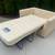 Pottery Barn Twin Sleeper Sofa with Ottoman 6 thumbnail