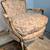 COMFY! Louis XV style French Provincial Chair w/feather down cushion 1 thumbnail