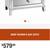 Mirrored 3-Drawer Nightstand 8 thumbnail