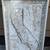 Framed "County Map of California" Wall Art, Gold & White Vintage-Style 1 thumbnail