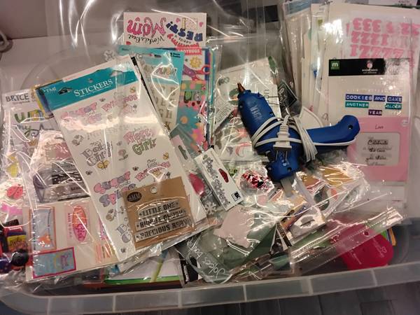 Scrapbook Supplies Scrapbooking MOSTLY NEW ! 1