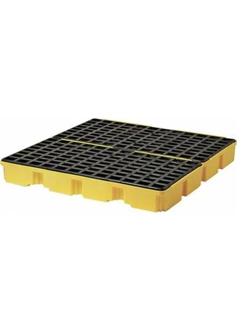 Large Drum Spill Containment Pallet Spill Pallet 4 Drum NEW 1