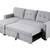 Single owner Pull out sleeper Couch L-shaped with storage 2 thumbnail