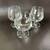 3 Cognac Brandy Snifters - one marked Hennessey 2 thumbnail