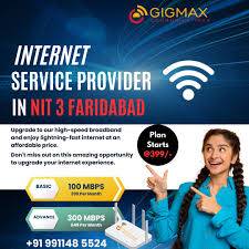 Internet Service Provider in NIT3 Faridabad – Fast & Reliable Internet 1