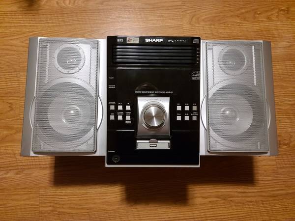 Sharp Micro Component 5 CD Player Stereo System 1