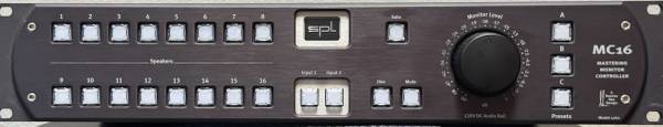 SPL MC16 Mastering Monitor Controller 1