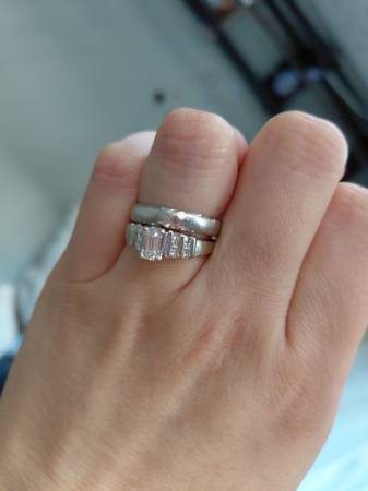 14k Diamond ring set 1