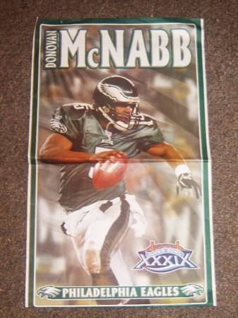 Donovan McNabb, Phila. Eagles QB Poster 1999-2009 1